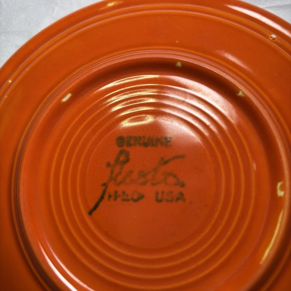 VTG Homer‎ Laughlin Fiesta Fiestaware 6